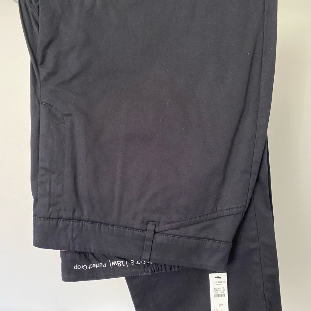 Black Crop Pants